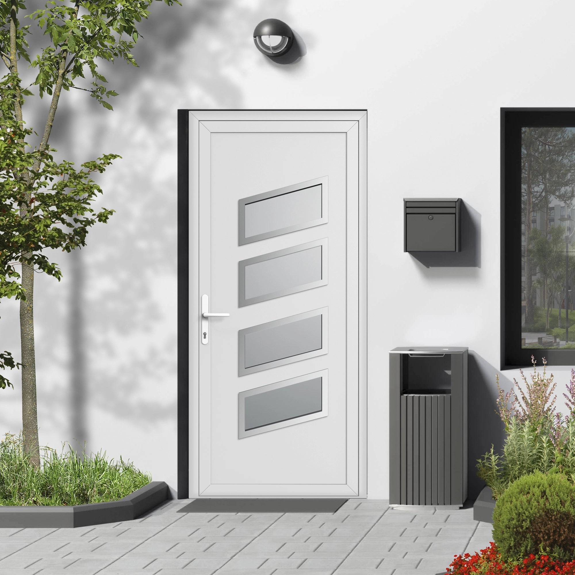 découvrez les prix des portes d'entrée selon les matériaux, styles et gammes. comparez les tarifs pour choisir la porte d'entrée adaptée à votre budget et à vos besoins.