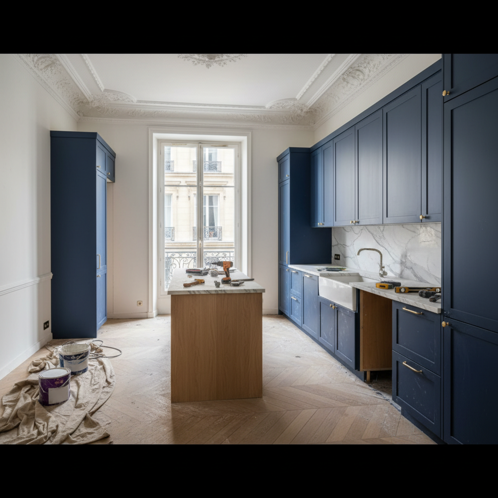renovation-cuisine-paris-17-75017-etapes-et-budget-complet
